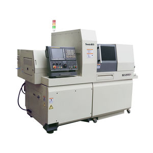 tornio a fantina mobile CNC / 5 assi / a due mandrini / di alta precisione