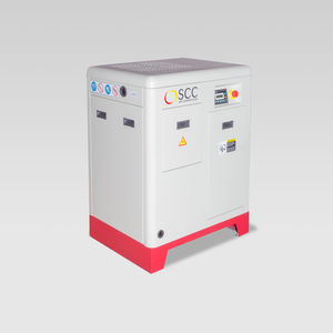 compressore d'aria / stazionario / con motore elettrico / a vite