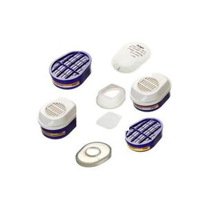 filtro a gas / raccoglitore / per maschera respiratoria