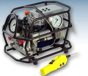 unità idraulica con motore elettrico / per cantiere / per chiave dinamometrica / compatta