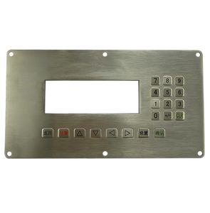 tastiera numerica 20 tasti / ad incastro / in acciaio inox / OEM