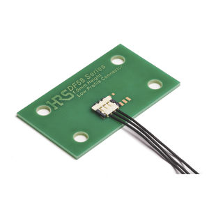 connettore per scheda elettronica / di alimentazione elettrica / filo a scheda / in miniatura