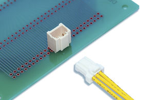 connettore per scheda elettronica / filo a scheda / parallelo / con blocco