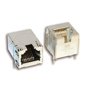 connettore audio/video / jack / quadrato / modulare
