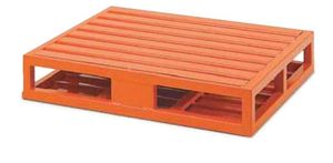 pallet in metallo / ISO / di stoccaggio / doppio