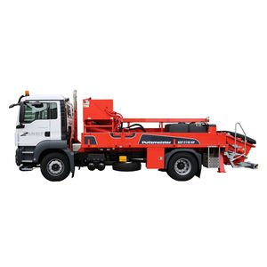 pompa autocarrata per calcestruzzo per cantiere
