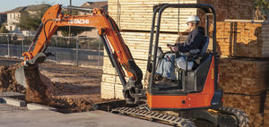 miniescavatore / cingolato / Tier 4 finale / per cantiere di costruzione