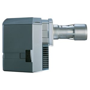 bruciatore bicombustibile / a gas naturale / a miscelazione sull'ugello / a basso NOx