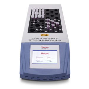 scaldaprovette per provette da laboratorio / con touch screen