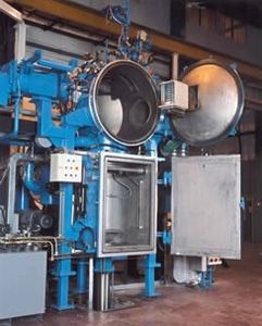 forno di fusione / a storta girevole / ad induzione / sottovuoto