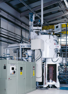 forno di fusione / a campana / ad induzione / sottovuoto