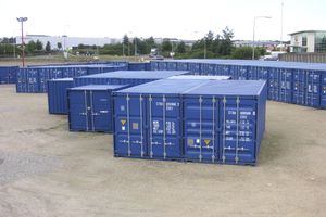 container in metallo / da trasporto