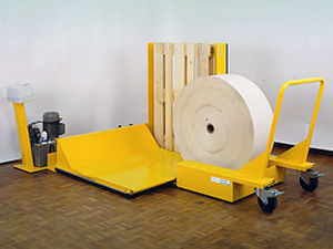 ribaltatore elettrico / per bobine