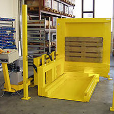 sistema di movimentazione automatico / per avvolgitore / industriale