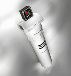 filtro per pittura / ad aria compressa / con cestello / alta prestazioni