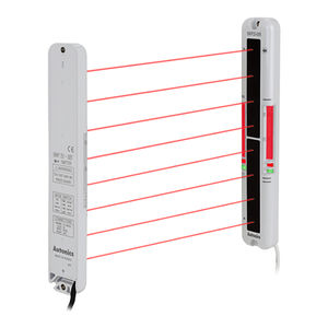barriera fotoelettrica di sicurezza / multifascio / a barriera / IP40