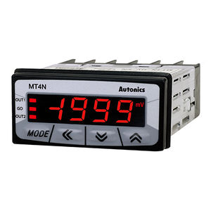 multimetro digitale / montato su pannello / 5 A / di frequenza