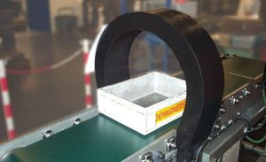 smagnetizzatore a tunnel / per pezzo singolo