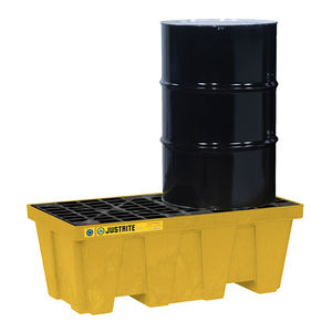 cassa-pallet in polietilene / di protezione / per fusti / a tenuta stagna