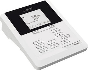 pHmetro da banco / da laboratorio / con display LCD / con elettrodi in punta