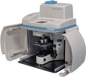 microscopio per analisi / automatizzato / a videocamera digitale / Raman