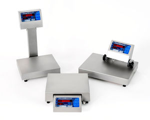 bilancia da banco commerciale / con display LED / in acciaio inossidabile / IP67