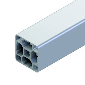 profilato in alluminio / con scanalature / leggero / estruso