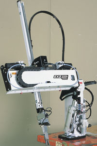 robot cartesiano / 3 assi / pick and place / per pressa ad iniezione