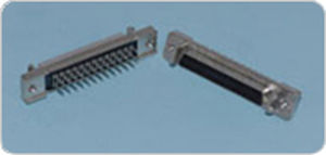 connettore RF / D-Sub / rettangolare / bloccabile mediante vite