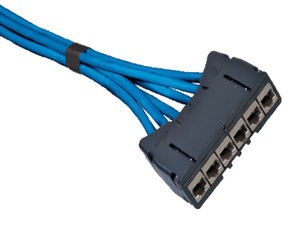 cavo ottico di dati / in rame / flessibile / di interconnessione