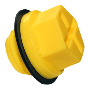 tappo esagonale / filettato / in nylon / a labbro