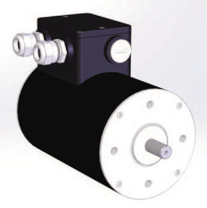 motore DC / brushless / 48V / 8 poli