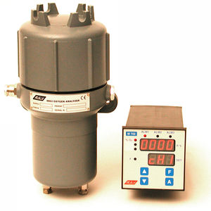 trasmettitore di gas O2 / per ossigeno / termoparamagnetico / multiuso
