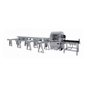 linea di taglio per alluminio / a lama rotativa / CNC / con trasportatore