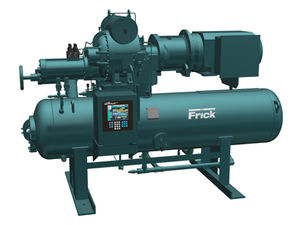 compressore frigorifero a vite / ammoniaca (R717) / monostadio / per refrigerazione industriale