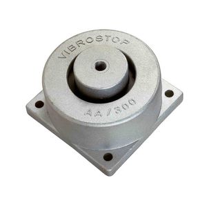 supporto antivibrazione cilindrico / in metallo / in gomma / per compressore