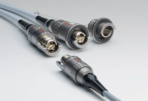 connettore ibrido / coassiale / push-pull / multipolare