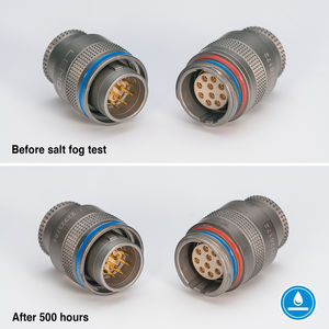 connettore elettrico / in alluminio / con rivestimento resistente alla corrosione / per ambienti difficili