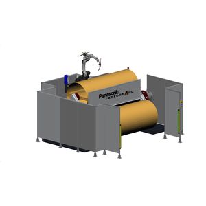 cella robotizzata di saldatura ad arco / per l'industria automobilistica