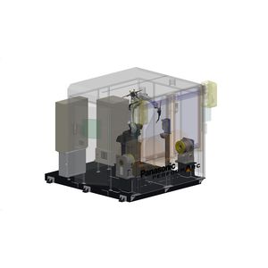cella robotizzata di saldatura ad arco / per centro di lavorazione