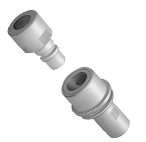 raccordo dritto / pneumatico / idraulico / in plastica
