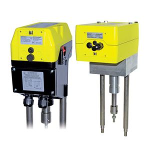 attuatore per valvola elettrico / lineare / con ritorno a molla / modulante
