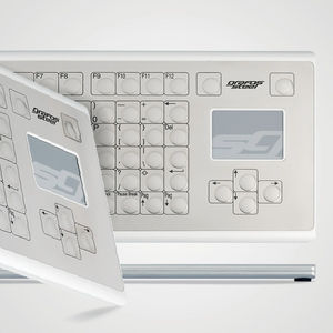 tastiera da ufficio / a tasti meccanici / 89 tasti / con touchpad