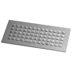 tastiera per rack / di bordo / a tasti meccanici / 64 tasti