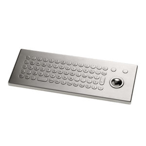 tastiera da ufficio / a tasti meccanici / 68 tasti / con trackball