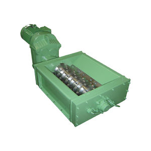 trituratore monoalbero / per rifiuti solidi sfusi / di metallo