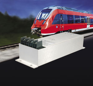 convertitore DC/DC incapsulato / per applicazioni ferroviarie / a commutazione