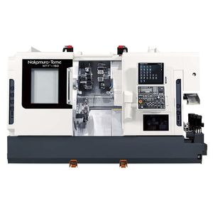 centro di tornitura CNC / con asse Y / bimandrino / a tre torrette