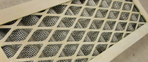 griglia di ventilazione in alluminio / con filtri per polvere / EMC