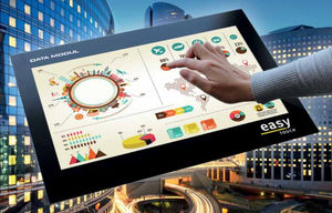 monitor touch screen / 1920 x 1080 / a tenuta stagna / per punto vendita